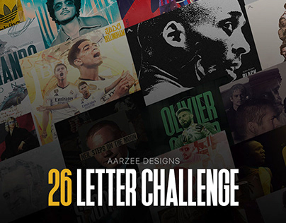 26 Letter Design Challenge