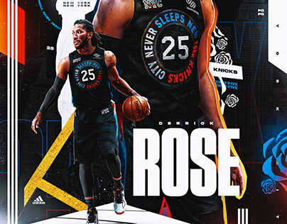 Derrick Rose x New York Knicks