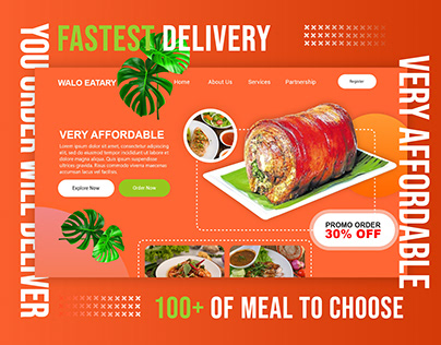 Eatery Landing Page