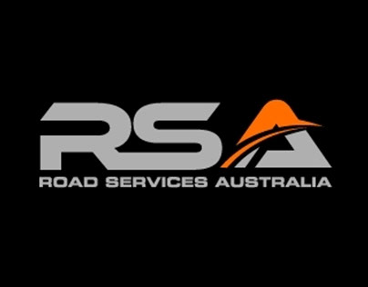 Pathway Perfection: ROAD SERVICE AUSTRALIA Logo