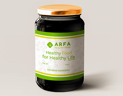 Label Design For Arfa DRY FOODS | PACKAGING DESIGN
