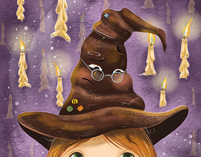 Magic Hogwarts hat