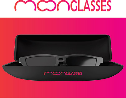 Moon Glasses logo design by Talha Graphics