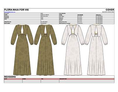 Flora Maia Tech Pack Amelie Dress