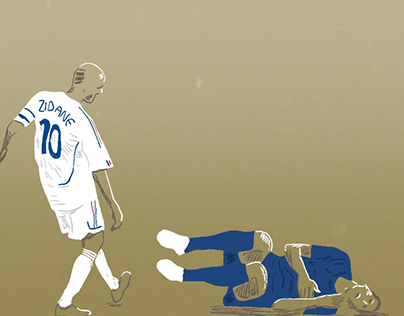 Zidane/Materazzi Animation for FOX Soccer