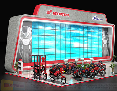 Honda Bike Exhibition Stand