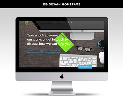 Re-desain homepage