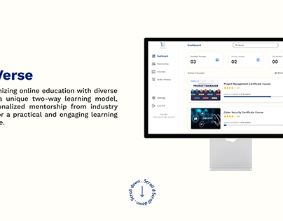 Eduverse; An E-learning platform