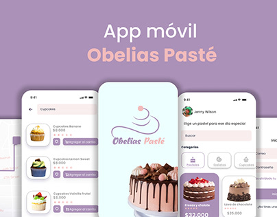 App móvil para Obelias Pasté