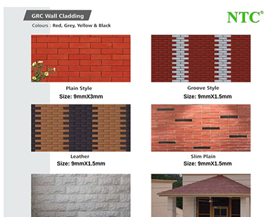 NTC Presents External GRC Wall Tiles!