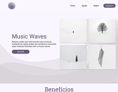 Music Waves LandingPage