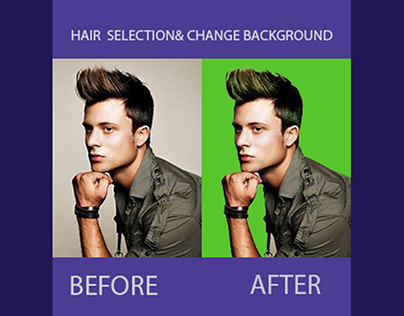HAIR SELECTION&CHANGE BACKGROUND