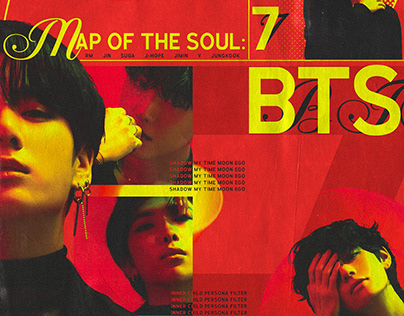 Digital Art Series "Map of the soul: 7" by BTS