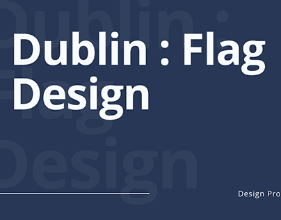 Flag Design : The City of Dublin