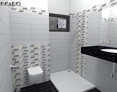 Bathroom 3D Design & Visualization