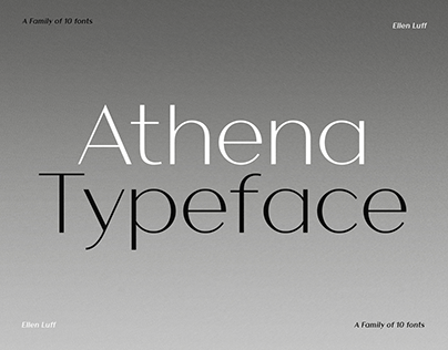 Athena Font Family (Free Download)