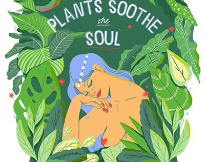 Plants soothe the soul