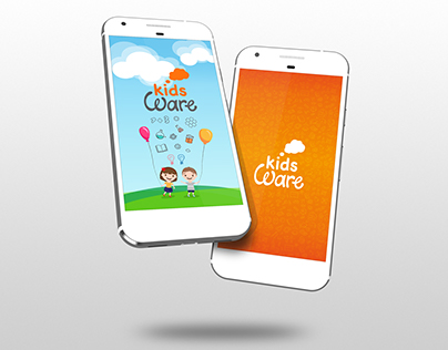 KidsWare • Logo & Uygulama Ekran Tasarımı - Ortak Proje