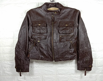 1st Avenue Korean Brown Leather Jacket