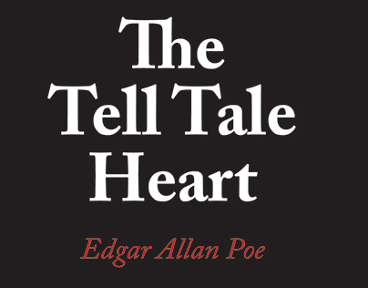 Tell Tale Heart Type Book