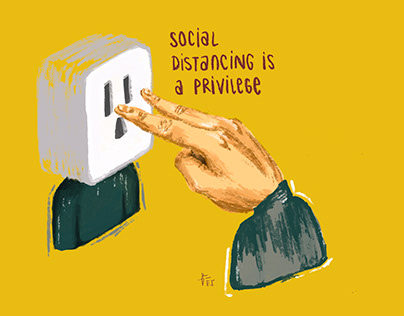 Illustration - Social Distancing