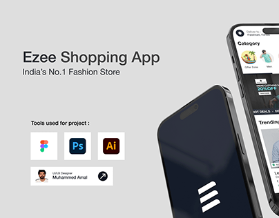 Ezee Shopping App | UI UX Design