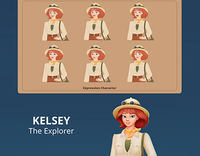 THE EXPLORER CHARATER - KELSEY