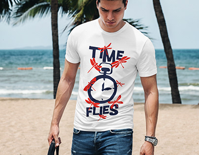 Time t shirt design