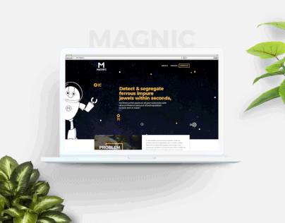 Magnic Tech | UX UI Website