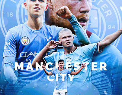 Manchester City Match Poster