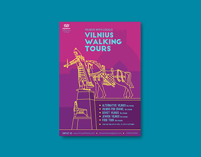 Vilnius Walking Tours posters
