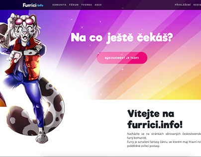Webdesign with illustrations