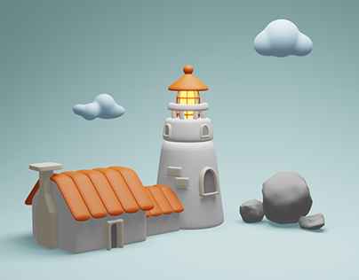3D art - Lighthouse