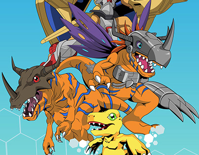 Digimon Evolution Fanart