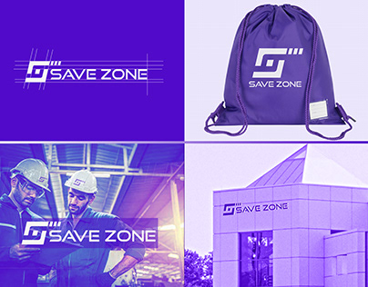 SZ Logo, Save Zone Logo, Brand Logo, Company Logo