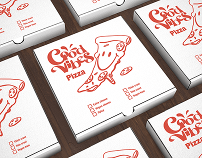 Brand identity concept for pizza restaurant