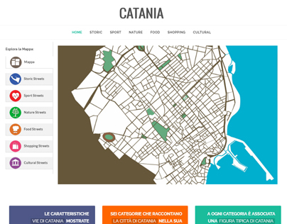 Sito web - "The Interactive Catania"