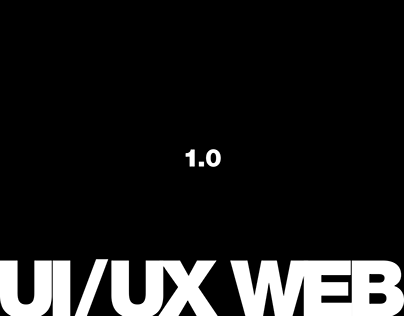 UI / UX / Web Design 1.0