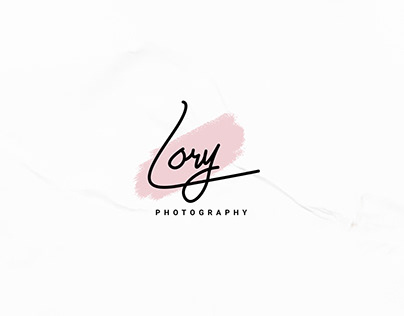 Lory Photography Visual Identity