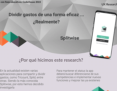 Splitwise Ux Research