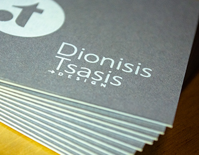 Dionisis Tsasis - Logo and Business Card Design