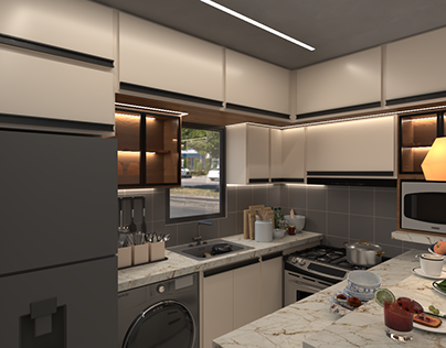 Project thumbnail - kitchen interior design