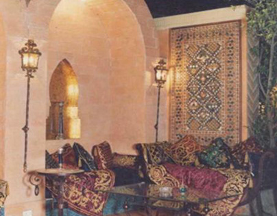 The Luxurious Moroccan out door