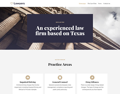 Lawyers - wordpress website