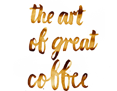 Coffee illustrations for Lavazza