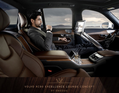 Photoshoot for VOLVO XC90 Excellence Lounge