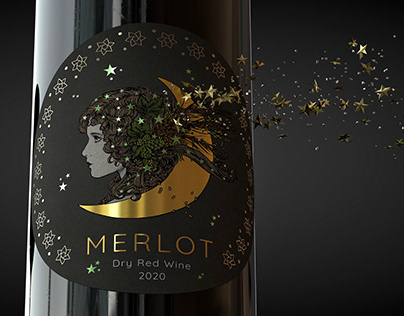 Wine Label - Merlot
