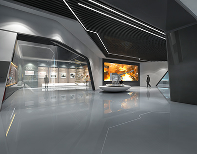 企业展厅设计、中国一重科技成果展厅