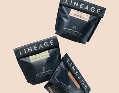 Lineage Roasting Packaging Design