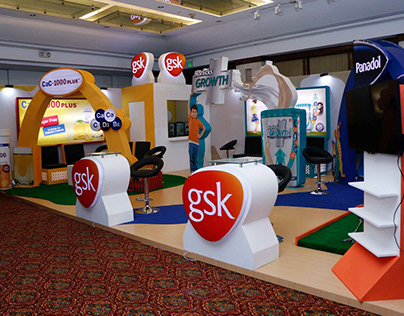 Award Winning GSK Exhibition Stand at Family Conference